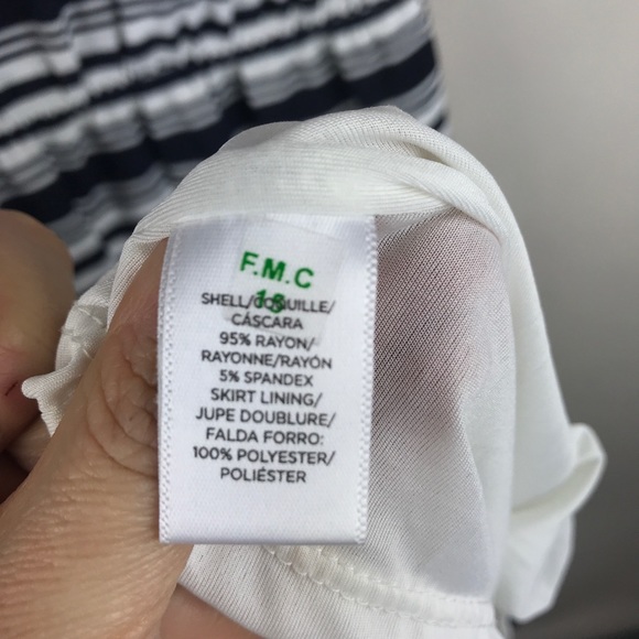 LOFT Variegated Stripe Tie Back Sleeveless Dress - Picture 4 of 6